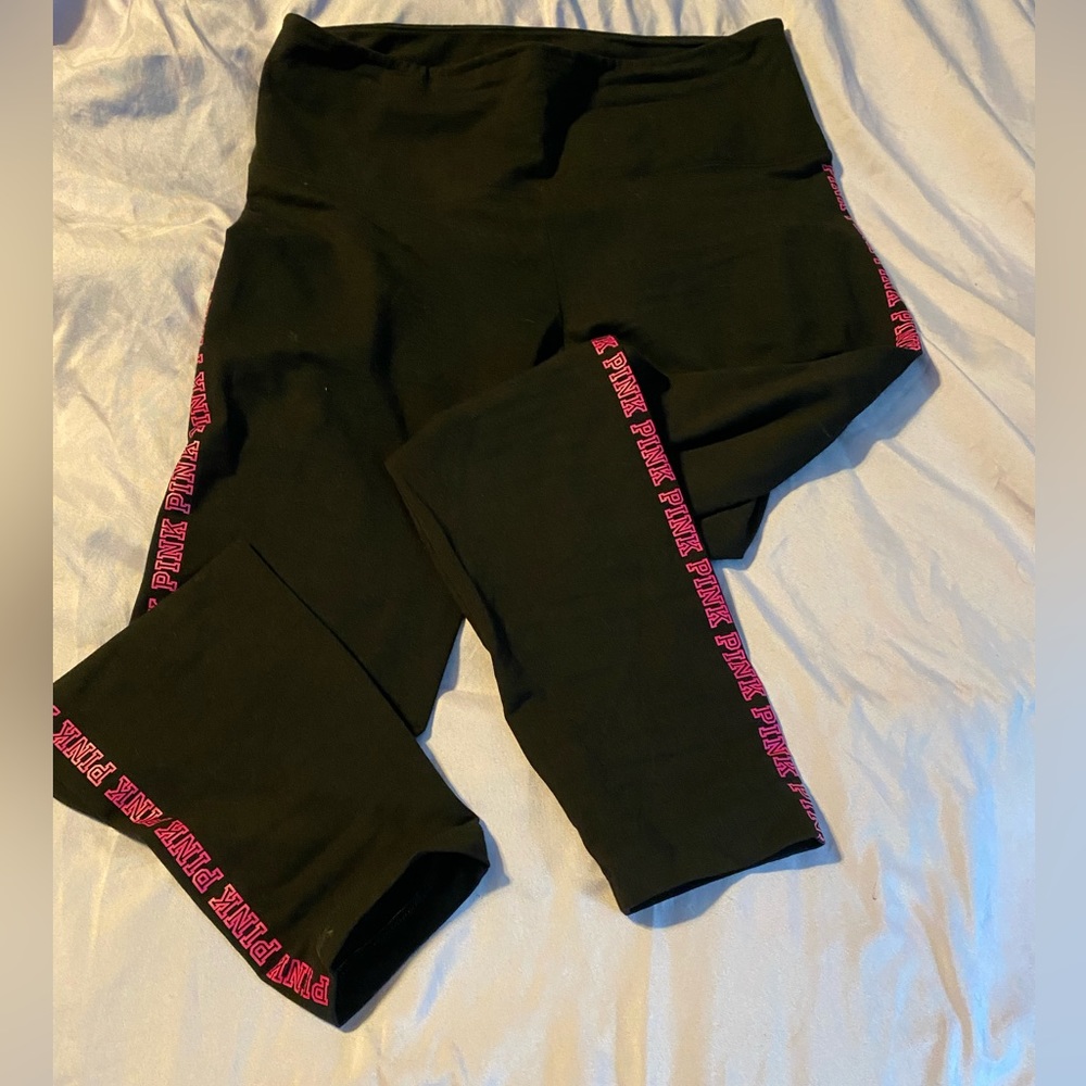 PINK cotton leggings